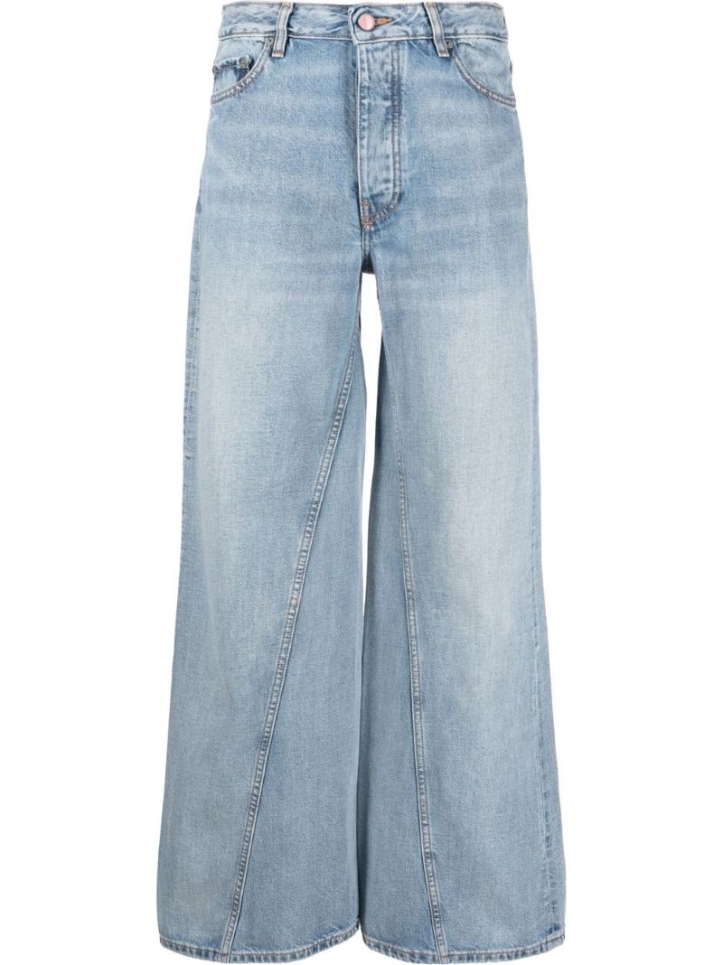 Blue Jozey Wide-leg Jeans