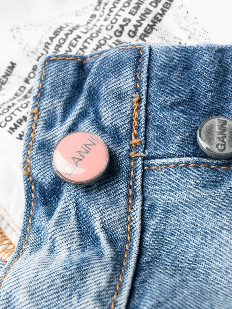 Blue Jozey Wide-leg Jeans