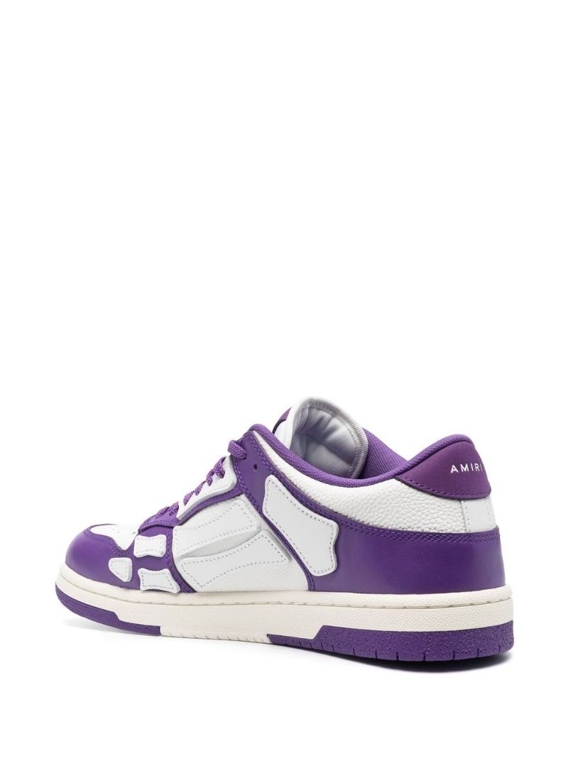 Purple Skel Top Panelled Sneakers