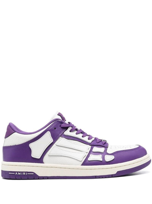 Purple Skel Top Panelled Sneakers