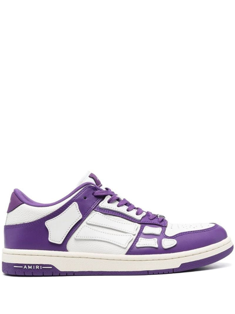 Purple Skel Top Panelled Sneakers