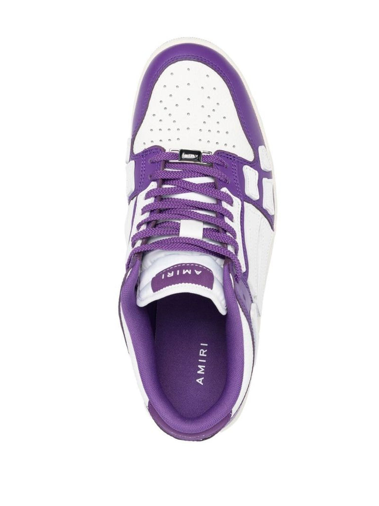 Purple Skel Top Panelled Sneakers