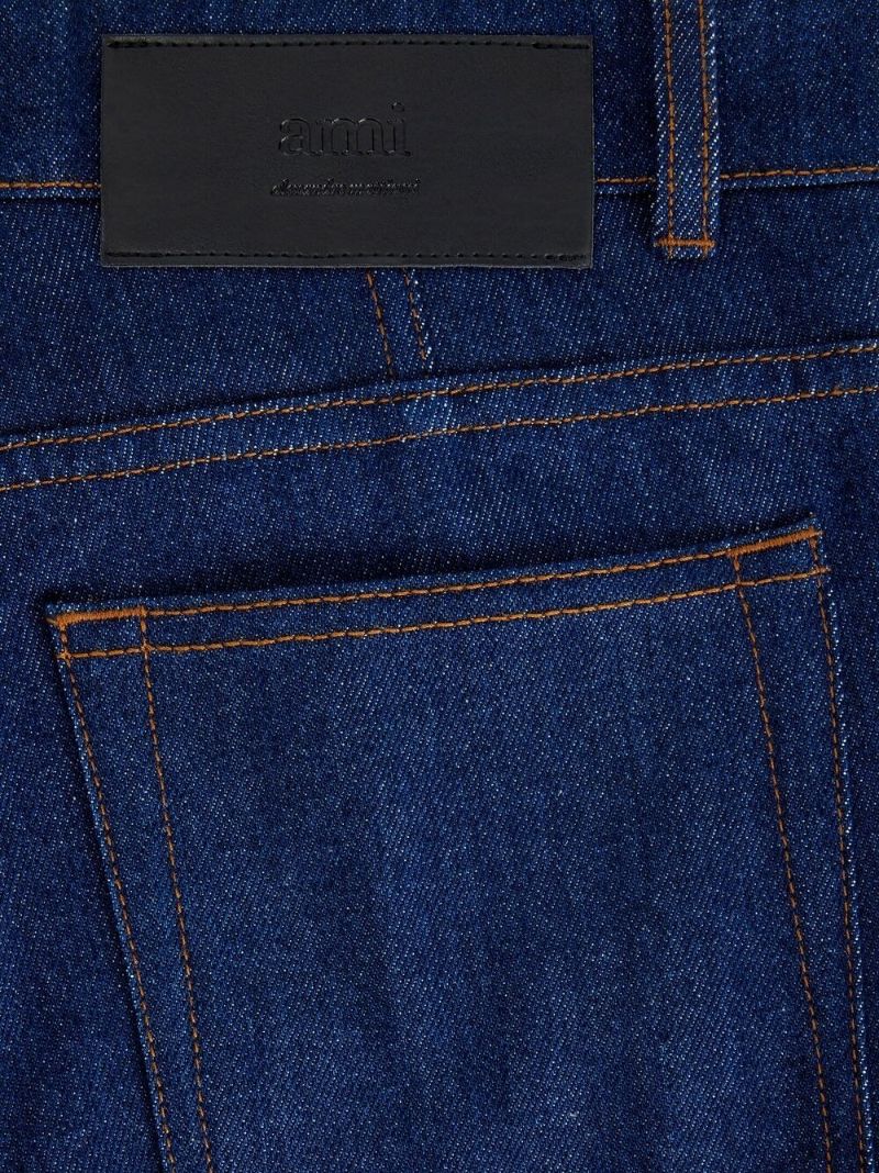 Blue Mid-rise Bootcut Jeans