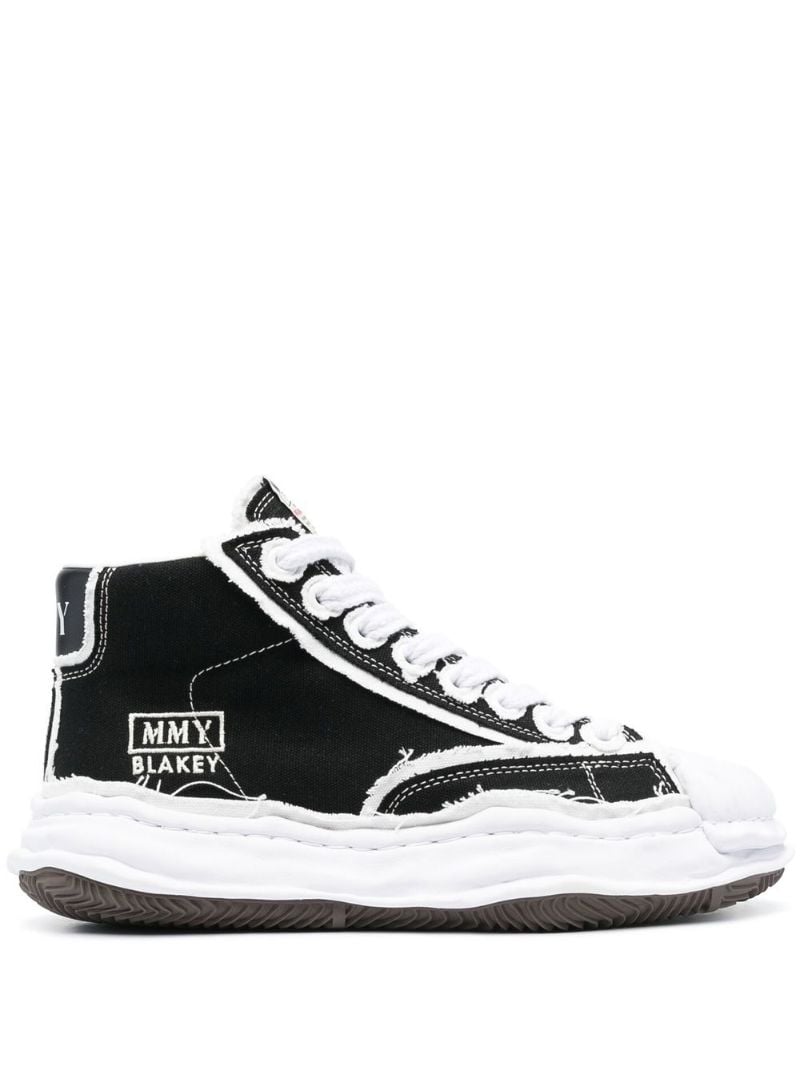 Black Blakey High-top Sneakers