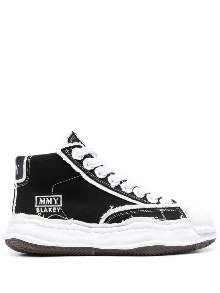 Black Blakey High-top Sneakers