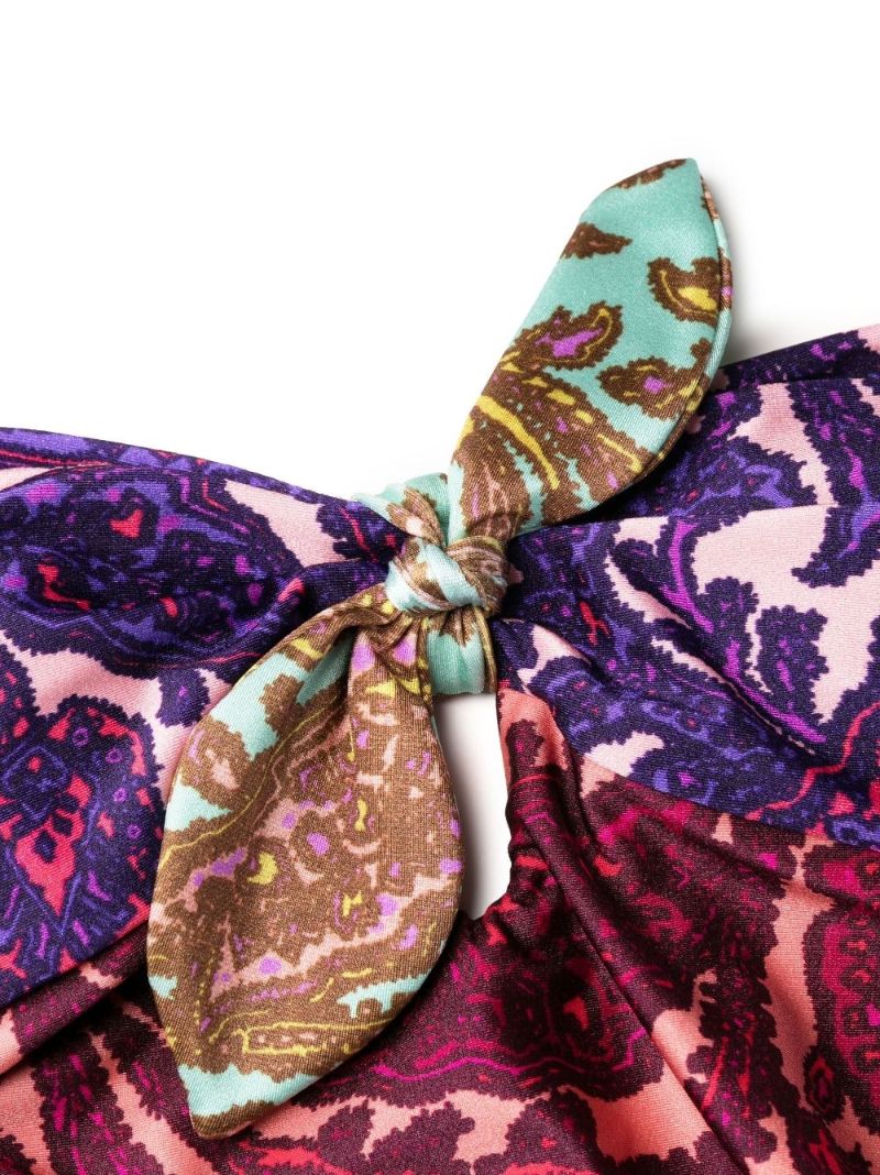 Multicolour Tiggy Paisley Print Swimsuit