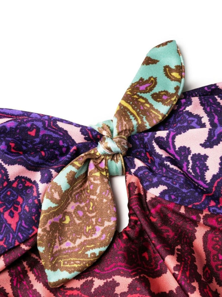 Multicolour Tiggy Paisley Print Swimsuit