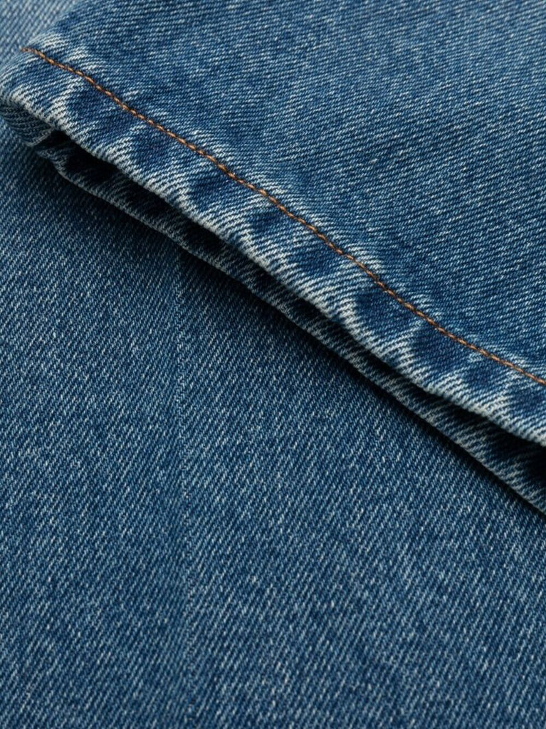 Blue High-rise Bootcut Jeans