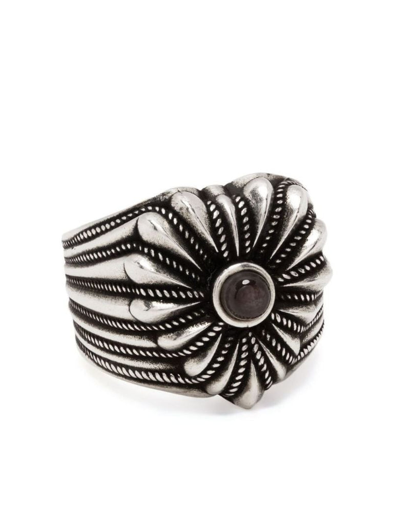 Sterling Silver Interlocking Heart Ring
