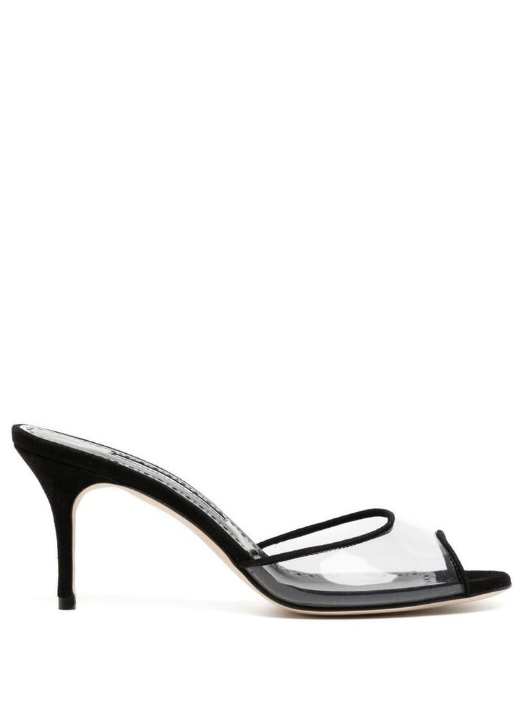Black Jadifa 70 Mules