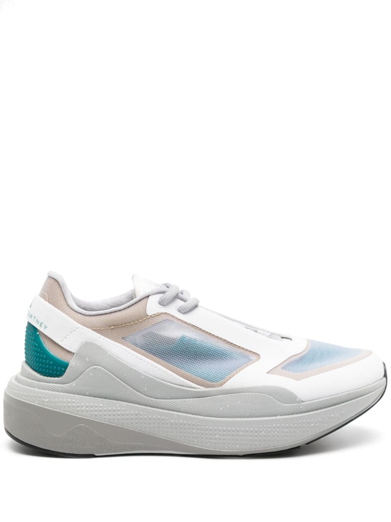 White Earthlight Panelled Sneakers