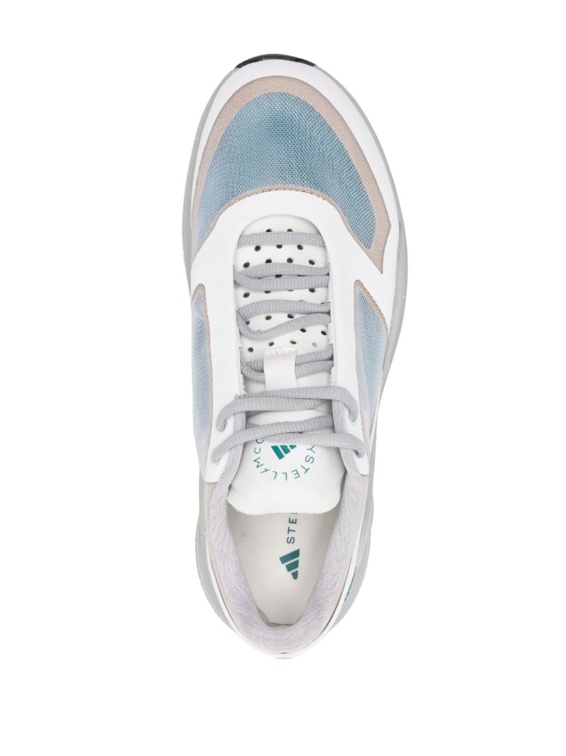 White Earthlight Panelled Sneakers
