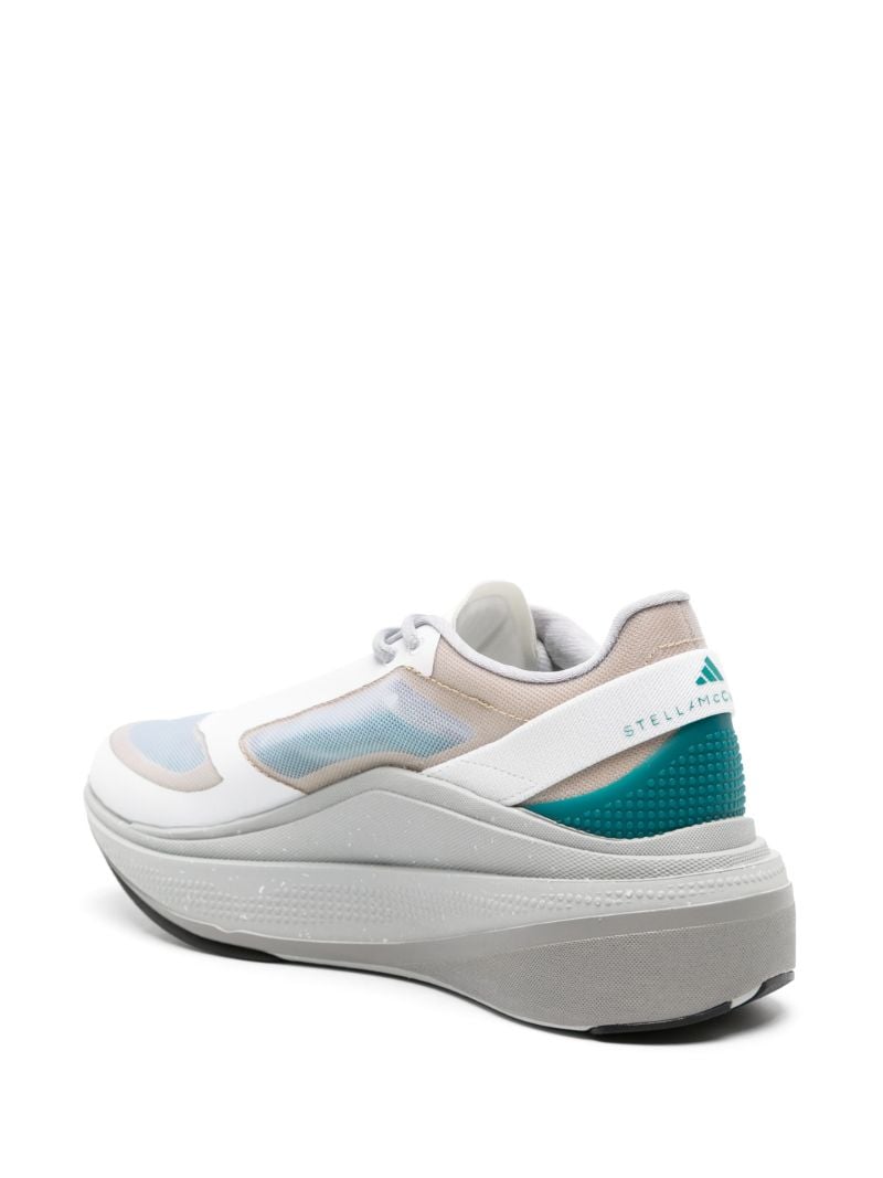 White Earthlight Panelled Sneakers