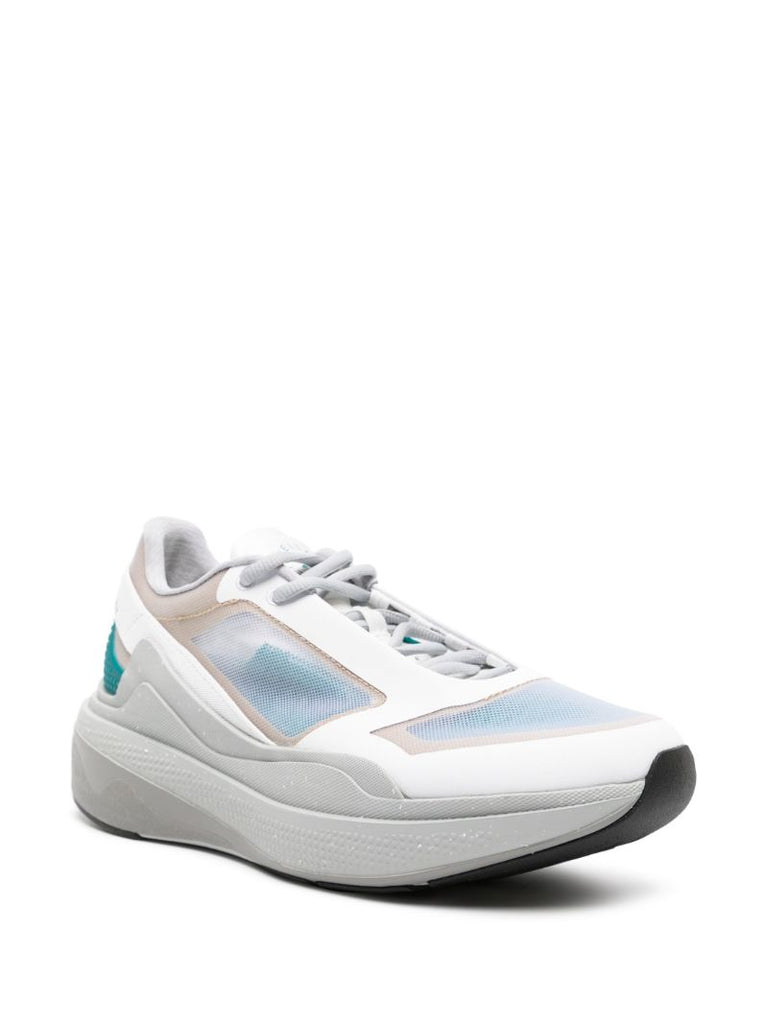White Earthlight Panelled Sneakers