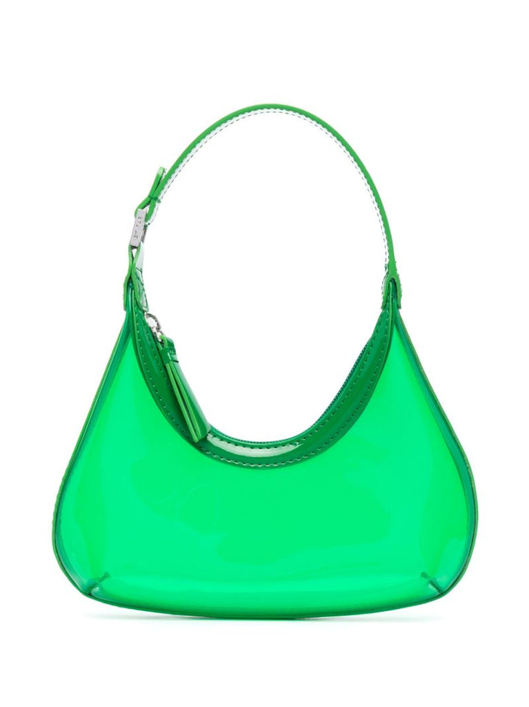 Green Baby Amber Transparent Shoulder Bag