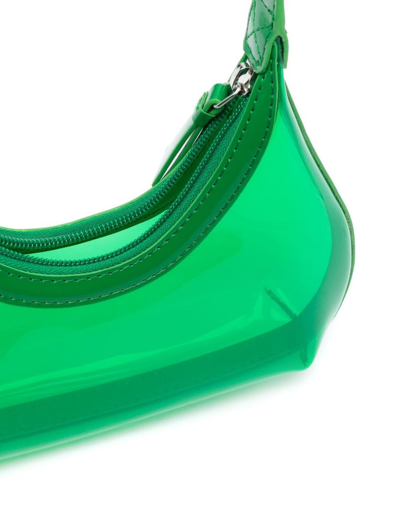 Green Baby Amber Transparent Shoulder Bag