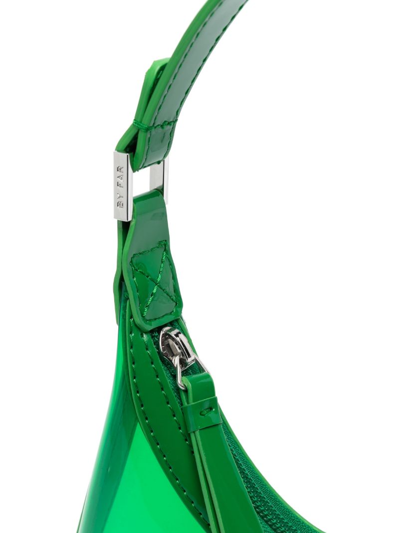 Green Baby Amber Transparent Shoulder Bag
