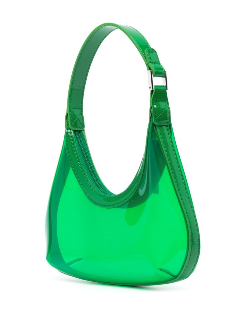 Green Baby Amber Transparent Shoulder Bag