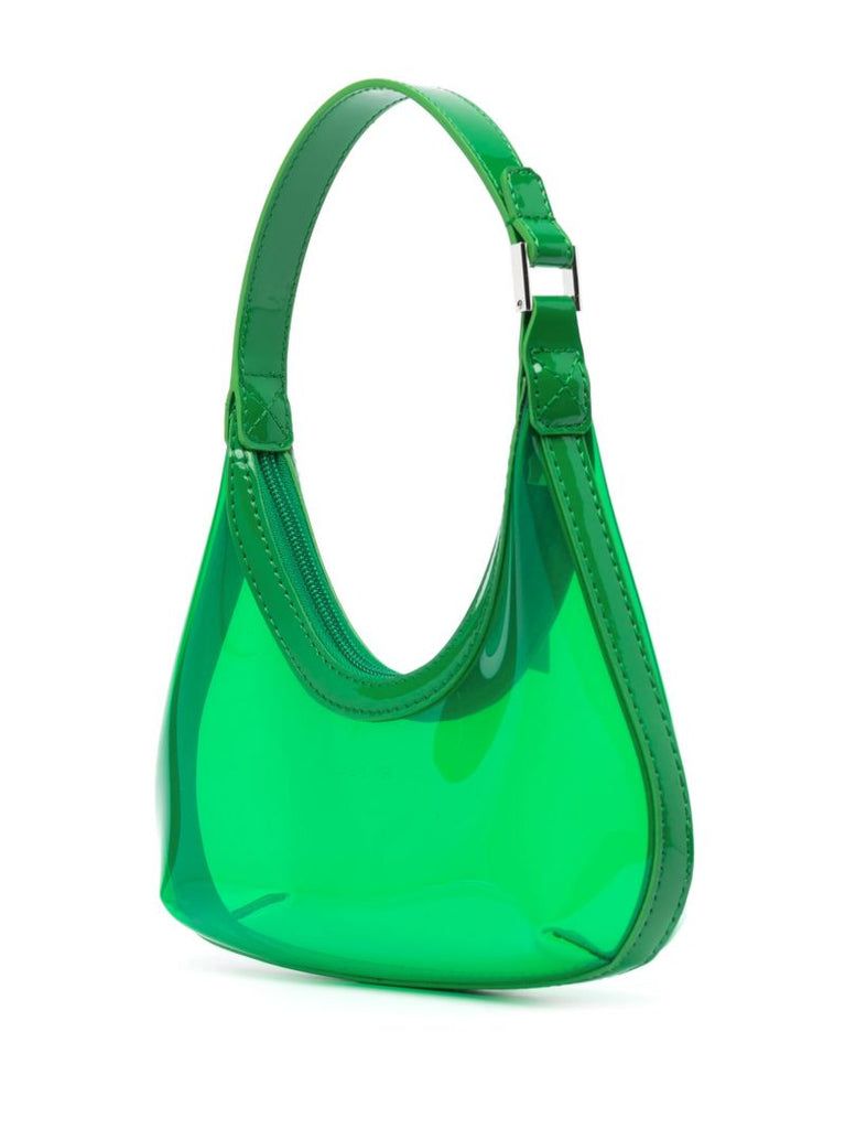 Green Baby Amber Transparent Shoulder Bag