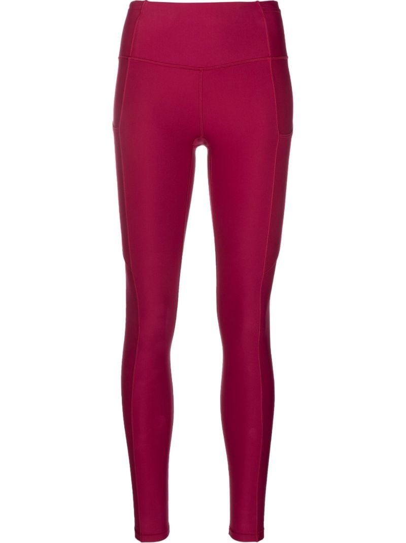 Red Fast and Free 28 Inch Running Leggings