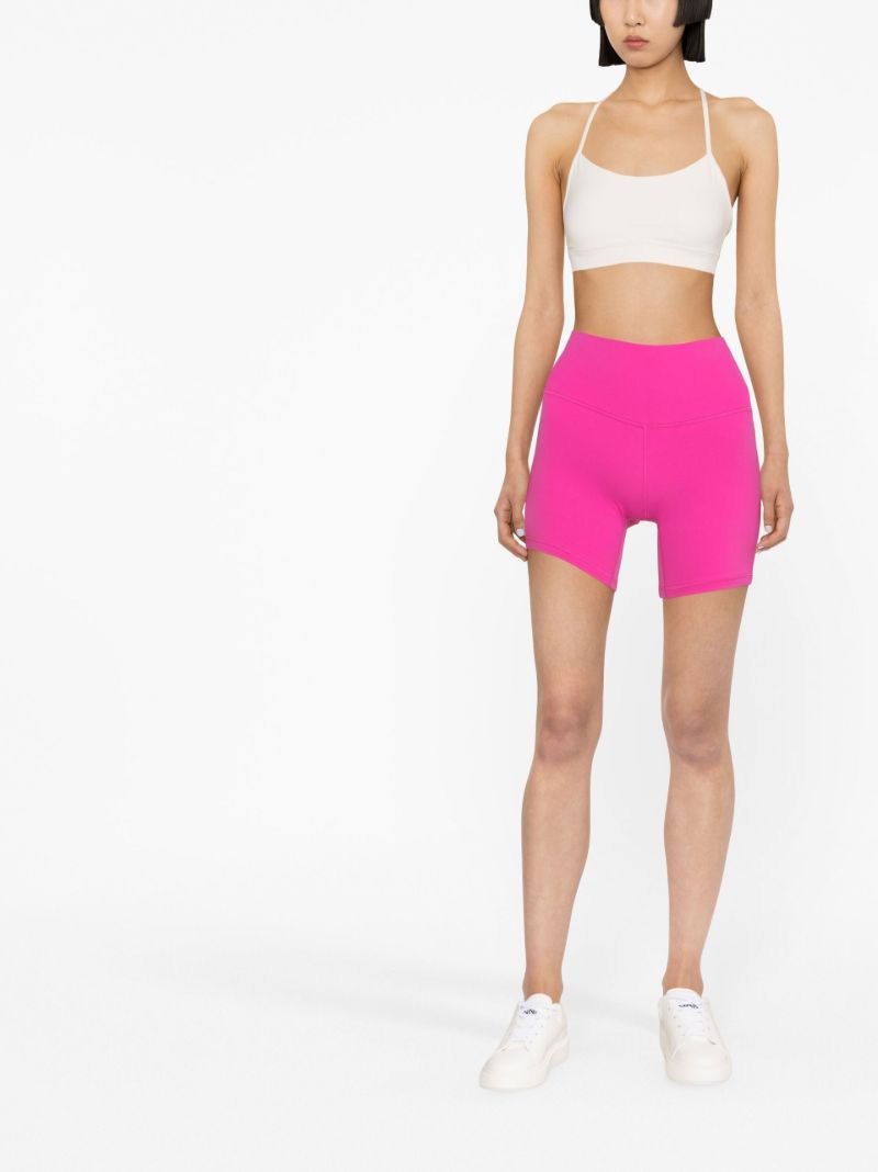 White Flow Y Yoga Sports Bra