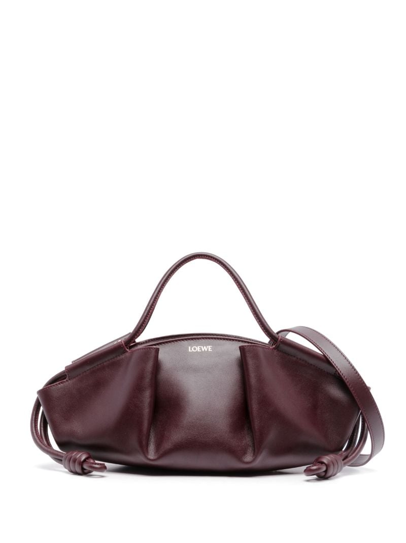 Red Paseo Small Leather Shoulder Bag