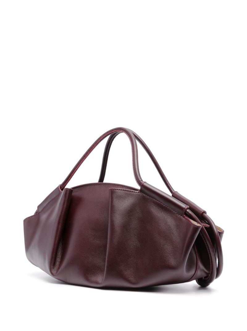 Red Paseo Small Leather Shoulder Bag