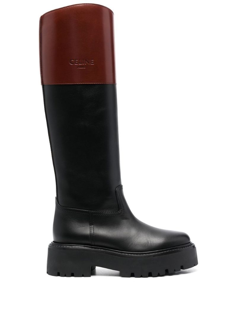 Black Bulky High Boots