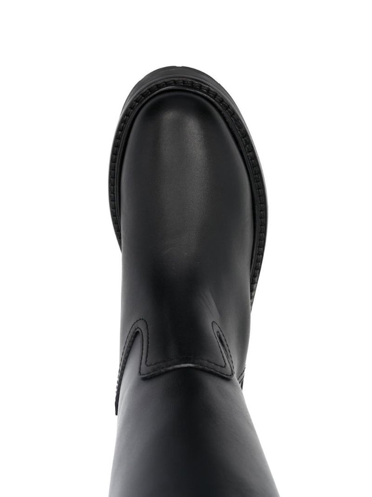 Black Bulky High Boots