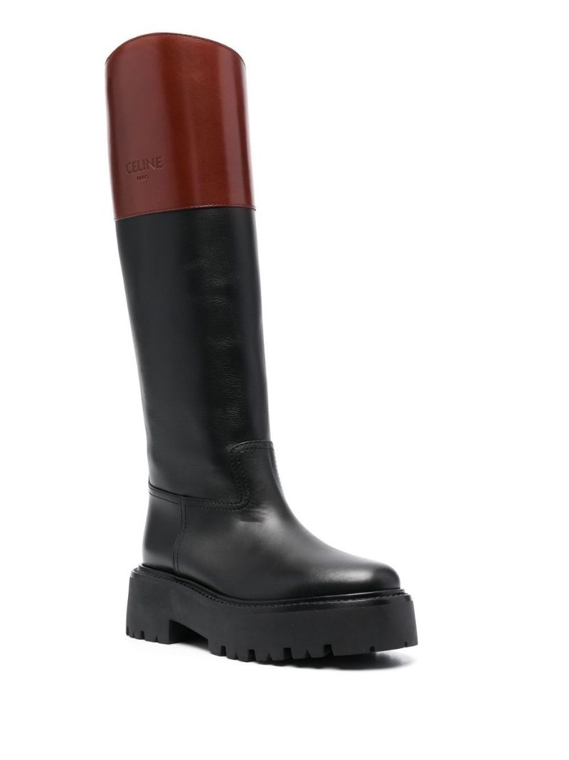 Black Bulky High Boots