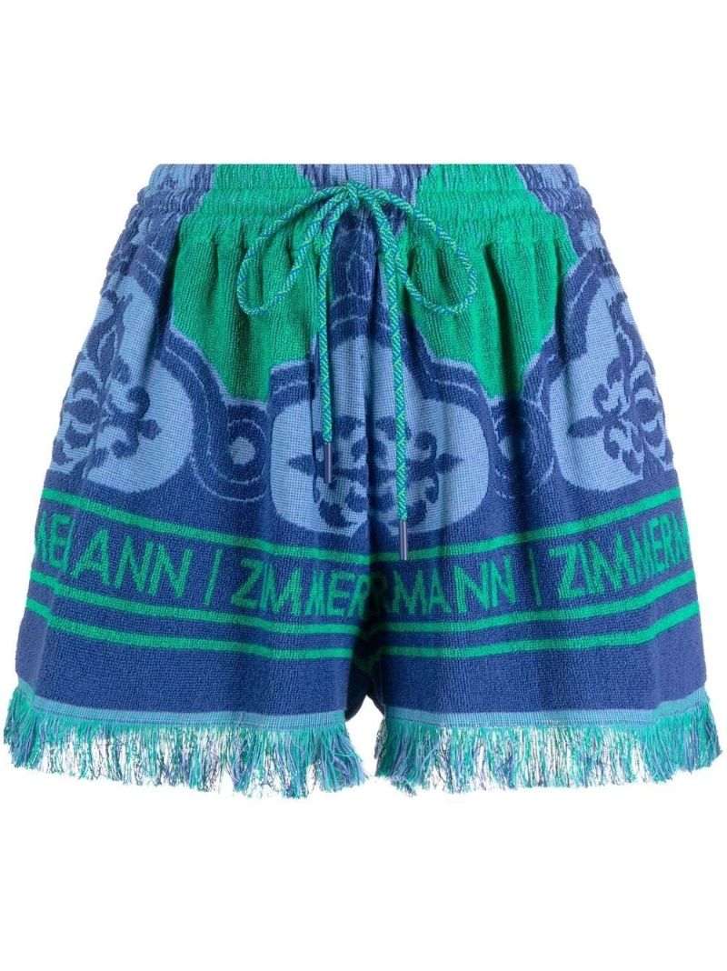 Blue Tiggy Terry Shorts