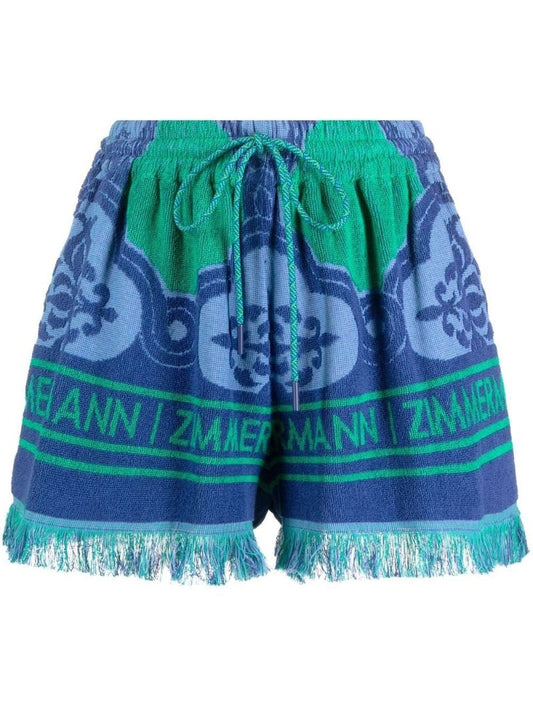 Blue Tiggy Terry Shorts