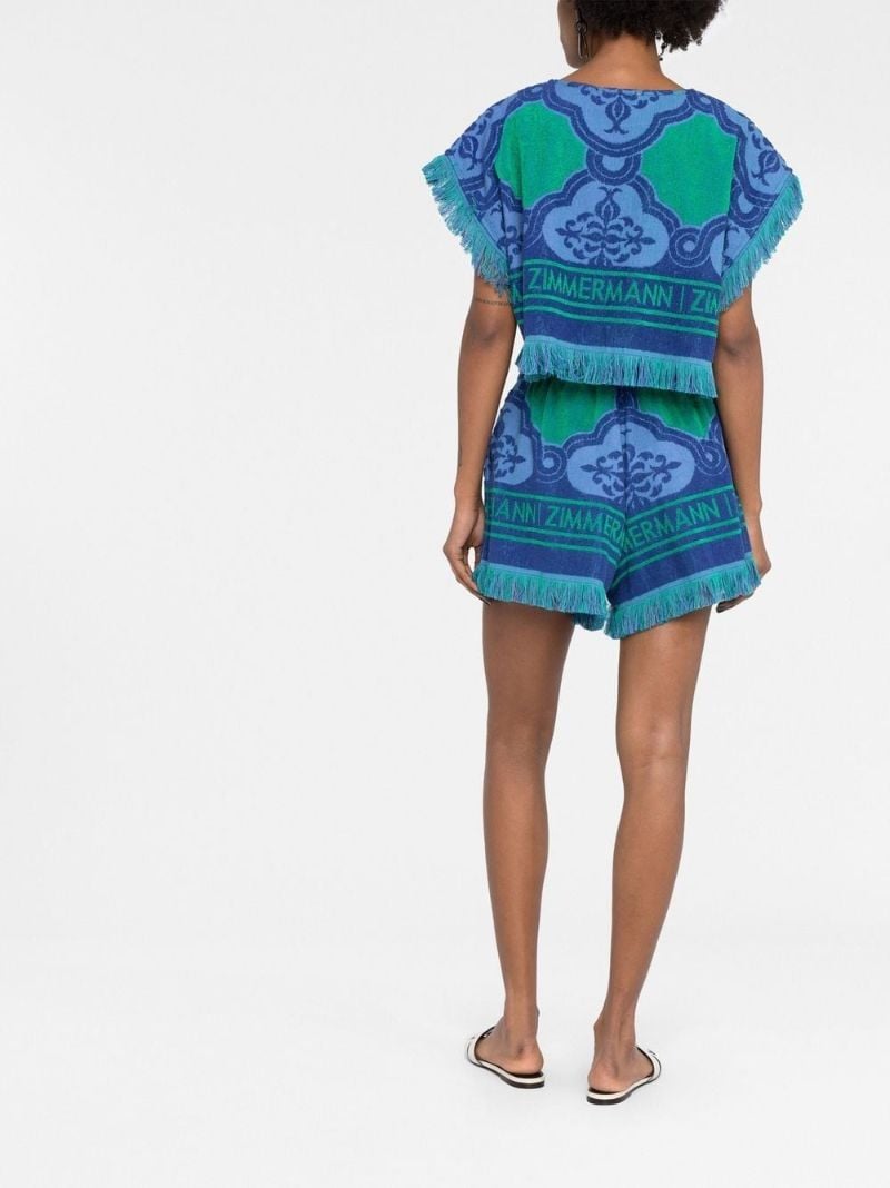 Blue Tiggy Terry Shorts