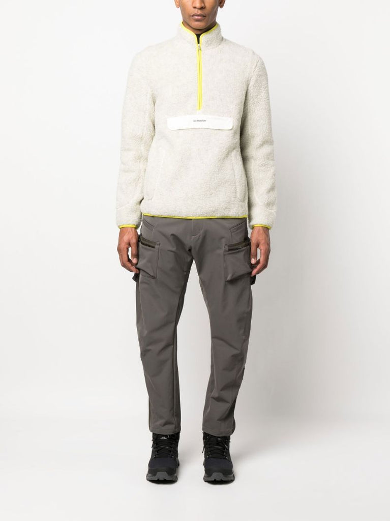 White Wool Fleece Jacket