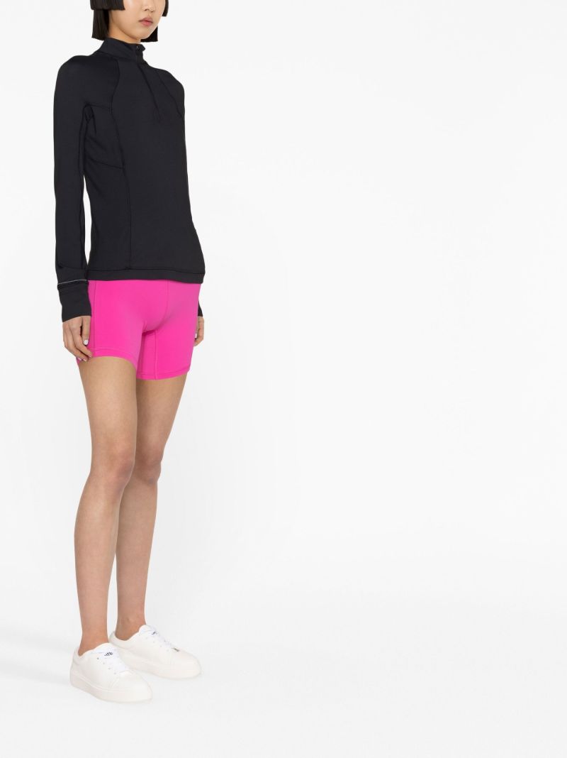 Black It's Rulu Run 1/2 Zip Top