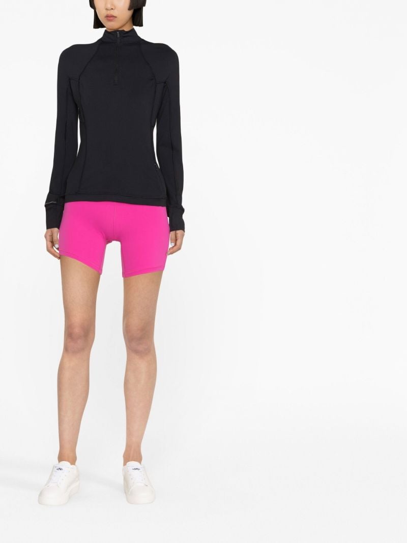 Black It's Rulu Run 1/2 Zip Top