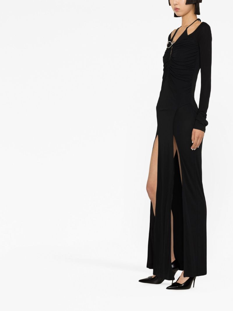 Black Mobius Maxi Dress
