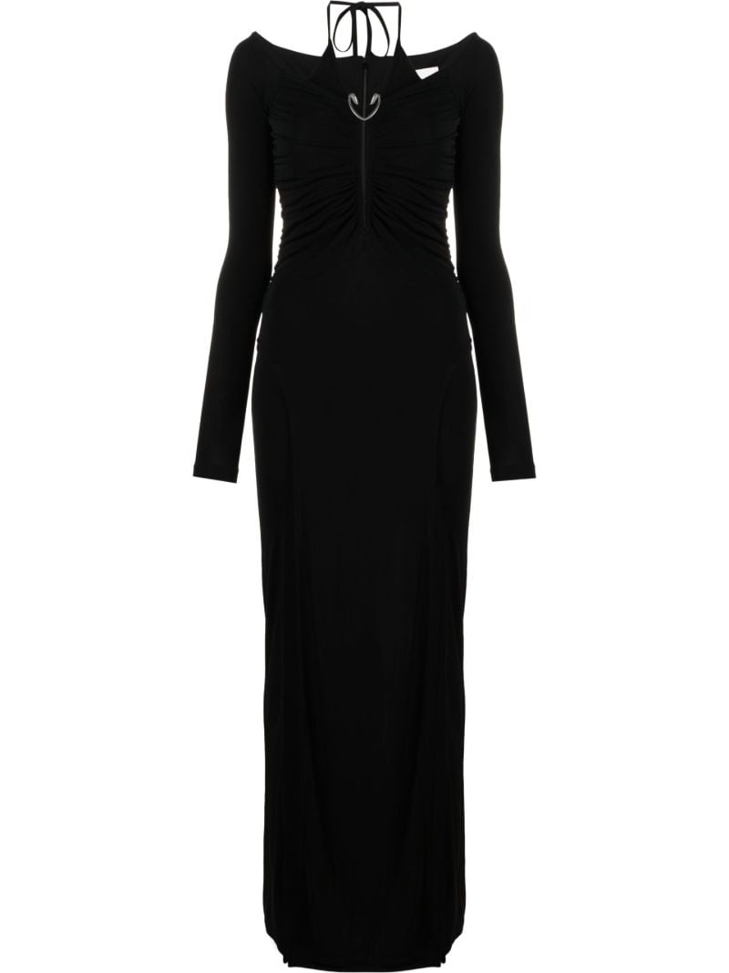 Black Mobius Maxi Dress
