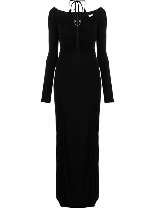 Black Mobius Maxi Dress