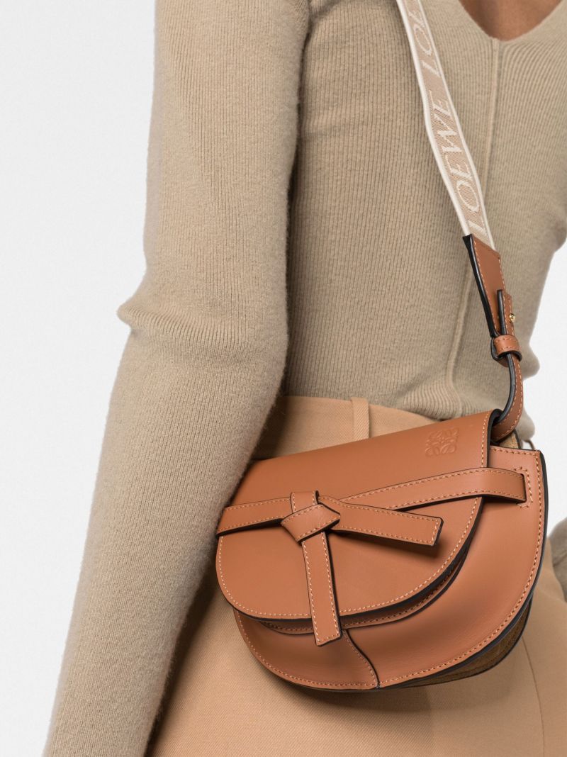Brown Gate Dual Mini Cross Body Bag