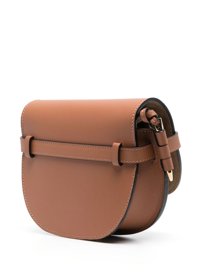 Brown Gate Dual Mini Cross Body Bag