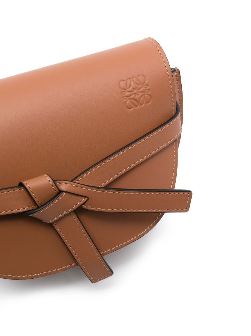 Brown Gate Dual Mini Cross Body Bag
