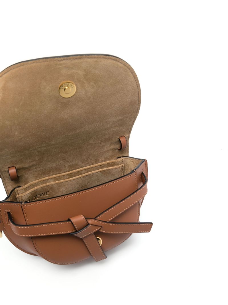 Brown Gate Dual Mini Cross Body Bag