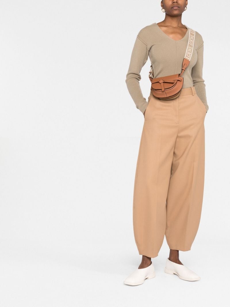Brown Gate Dual Mini Cross Body Bag