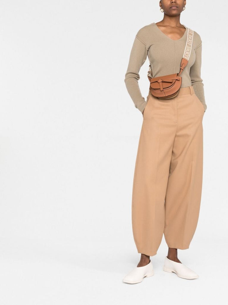 Brown Gate Dual Mini Cross Body Bag