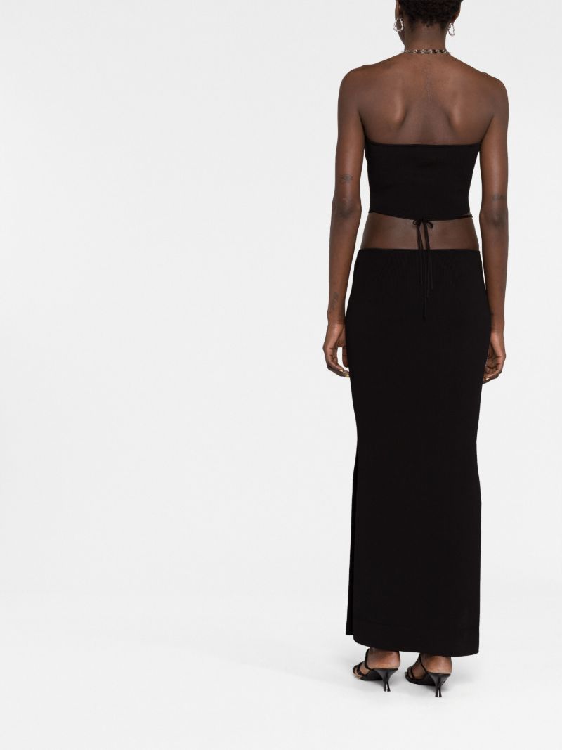 Black Halterneck Co-ord