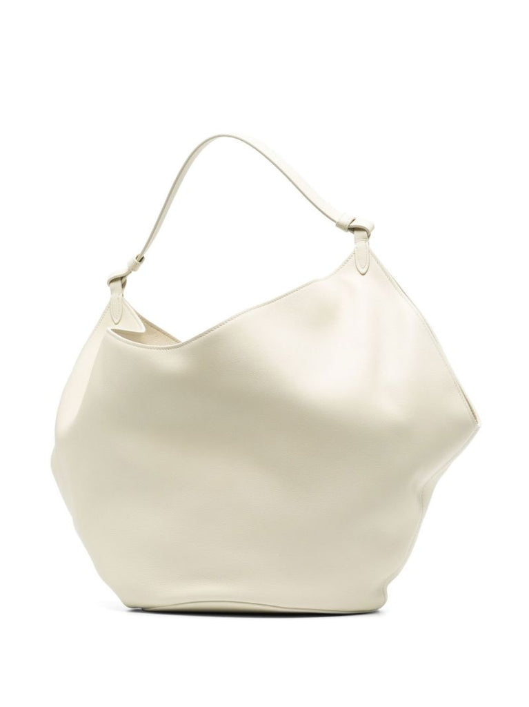 Neutral the Medium Lotus Leather Tote Bag