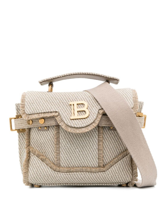 Neutral B-buzz 23 Raffia Top Handle Bag
