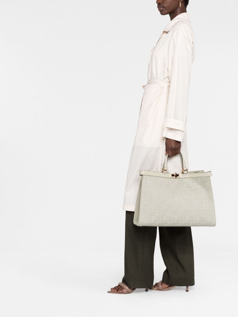 Green X-tote Medium Tote Bag