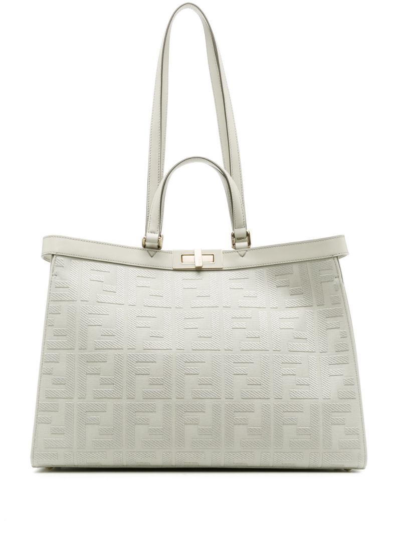 Green X-tote Medium Tote Bag
